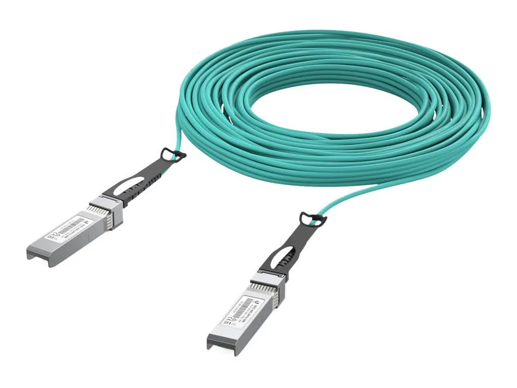 UBIQUITI UniFi 10G AOC Kabel | 30m Glasfaser | SFP+ Direct Attach