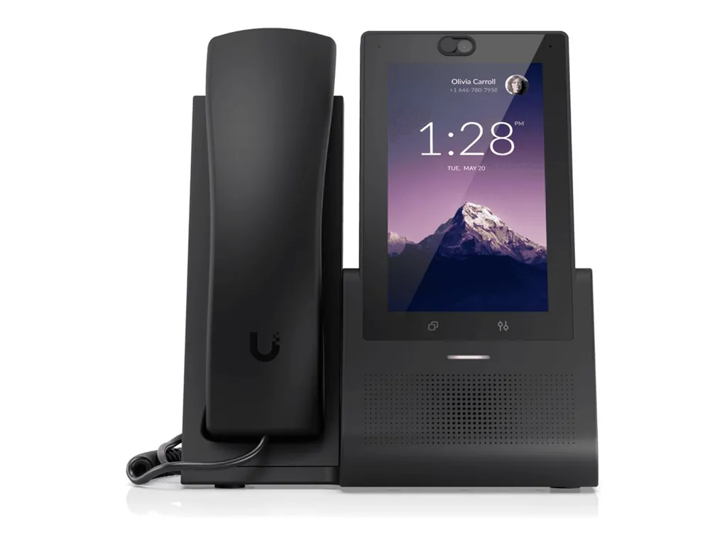 UBIQUITI UniFi Phone Touch | VoIP-Telefon mit Touch-Display | Wi-Fi