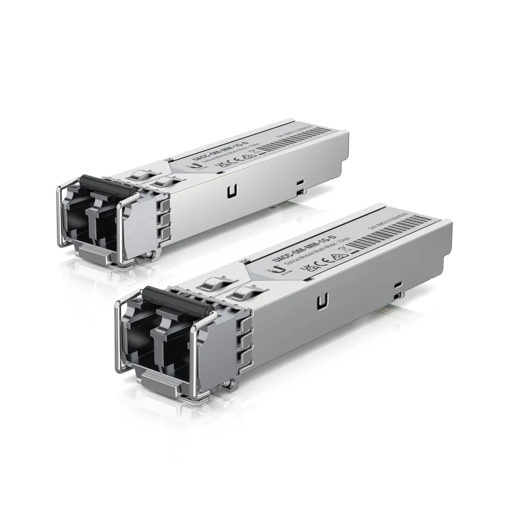 UBIQUITI UniFi SFP Transceiver 1G | Multi-Mode 550m | 2er Pack
