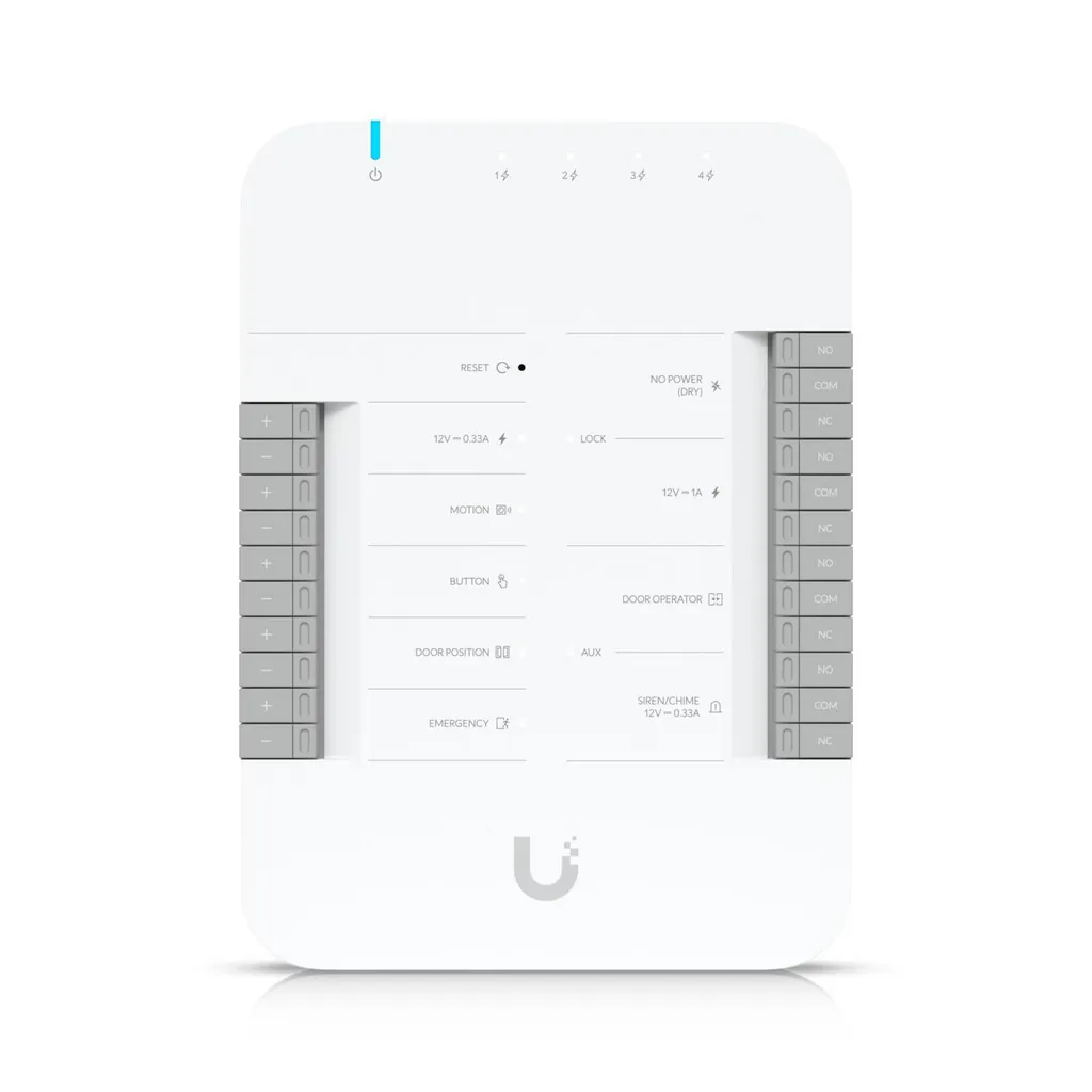 UBIQUITI UniFi Door Hub | Tür-Zutrittskontrolle | 4x GbE PoE++