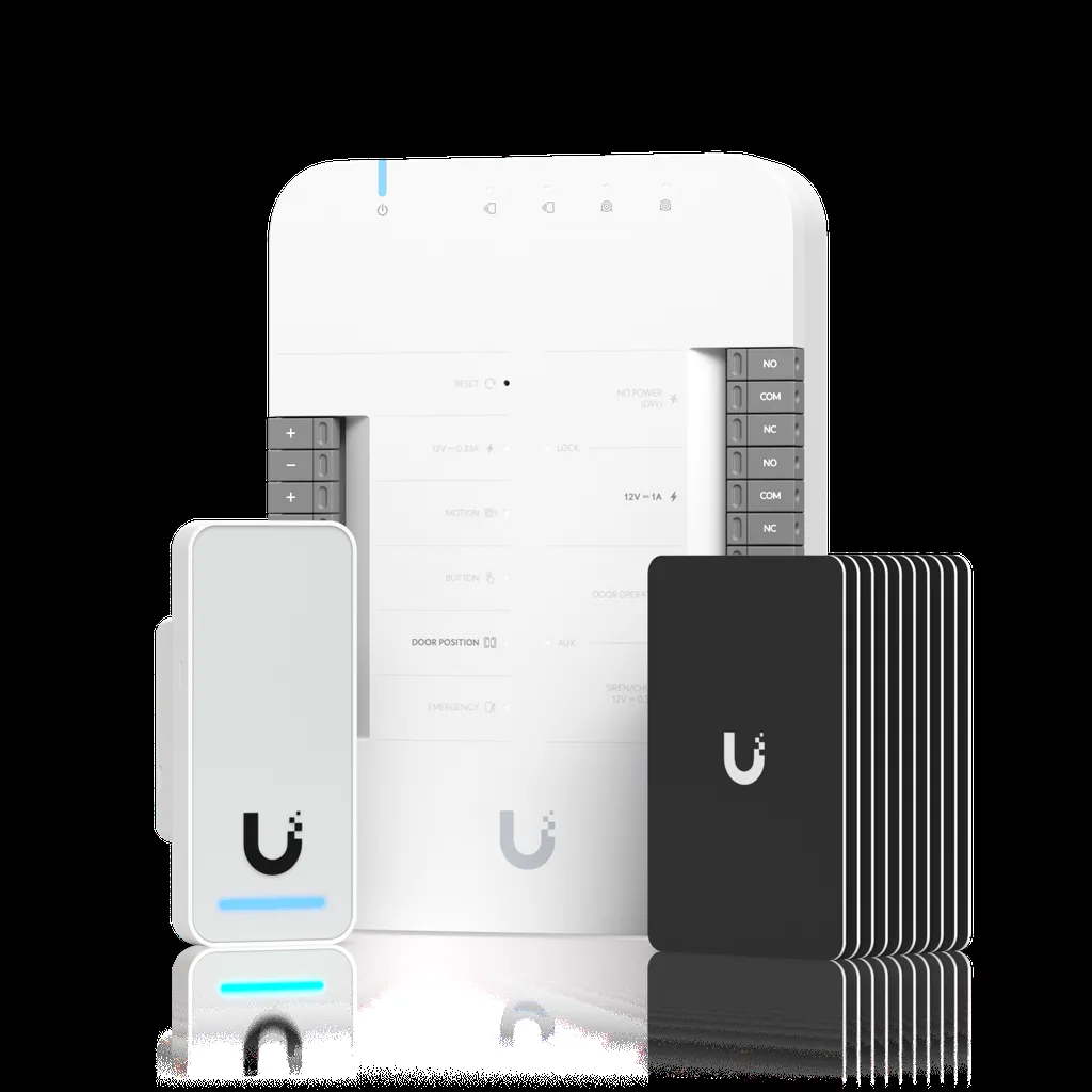 [PCS8230409] UBIQUITI UniFi Access G2 Starter Kit | Zugangskontrolle | Reader + Hub