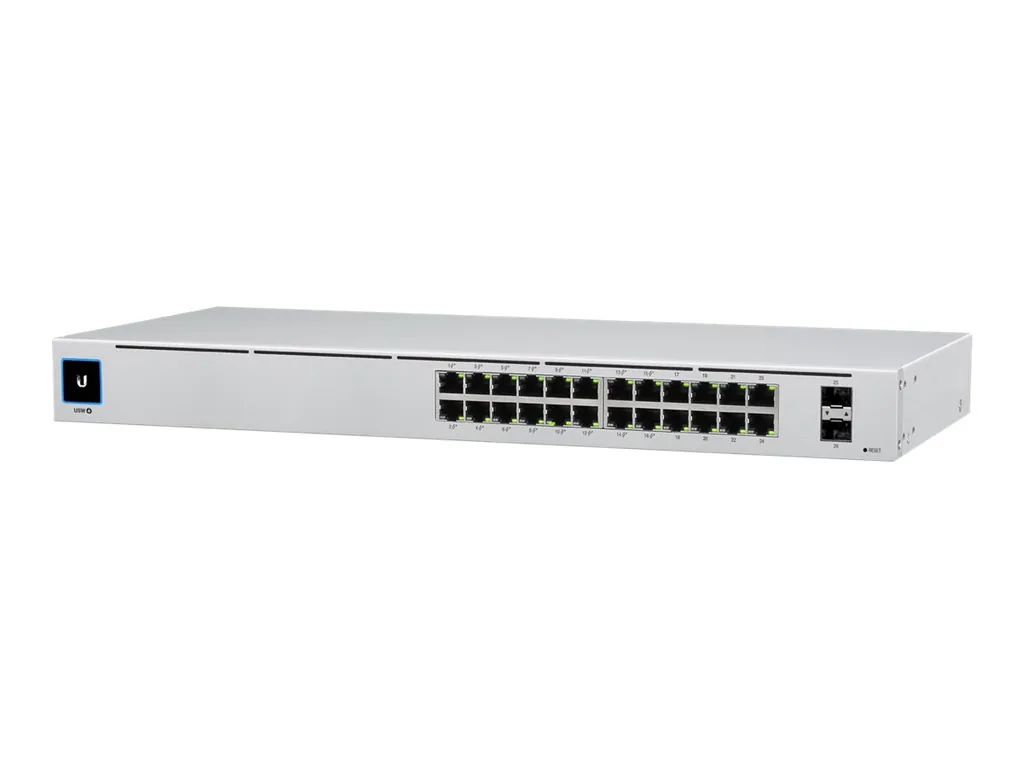 [PCS7077392] Ubiquiti USW-24-POE | 24-Port Gigabit Switch | PoE+ Touchscreen