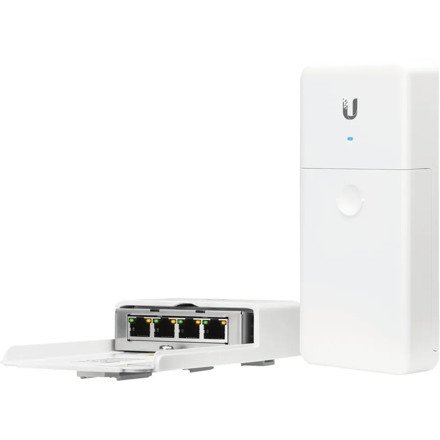[PCS4872572] UBIQUITI NanoSwitch N-SW | 4-Port PoE Switch | Outdoor Gigabit
