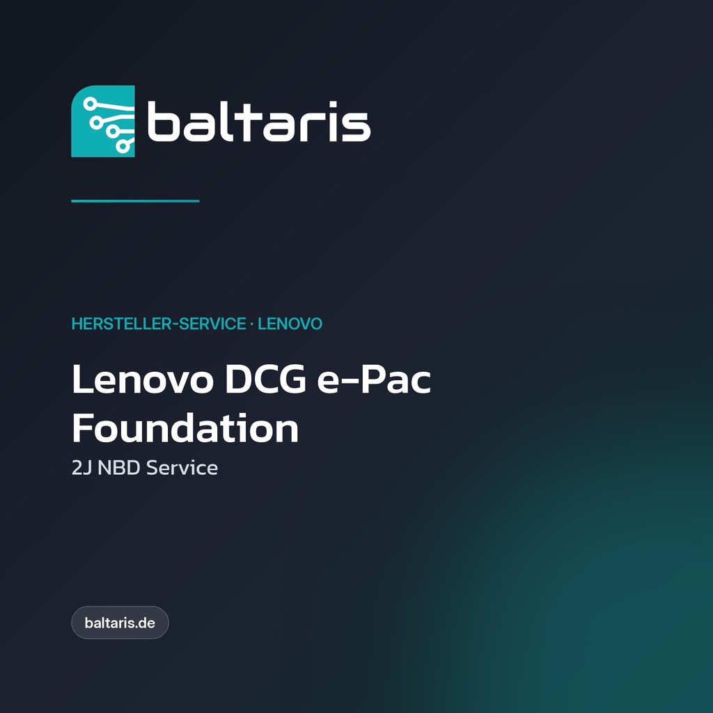 Lenovo DCG e-Pac Foundation | 2J NBD Service | ThinkSystem DM120S