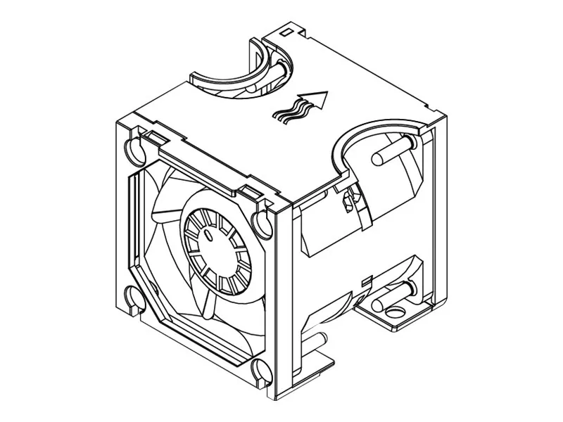 Lenovo ThinkSystem 2U Performance Fan Kit | Dual Rotorblätter