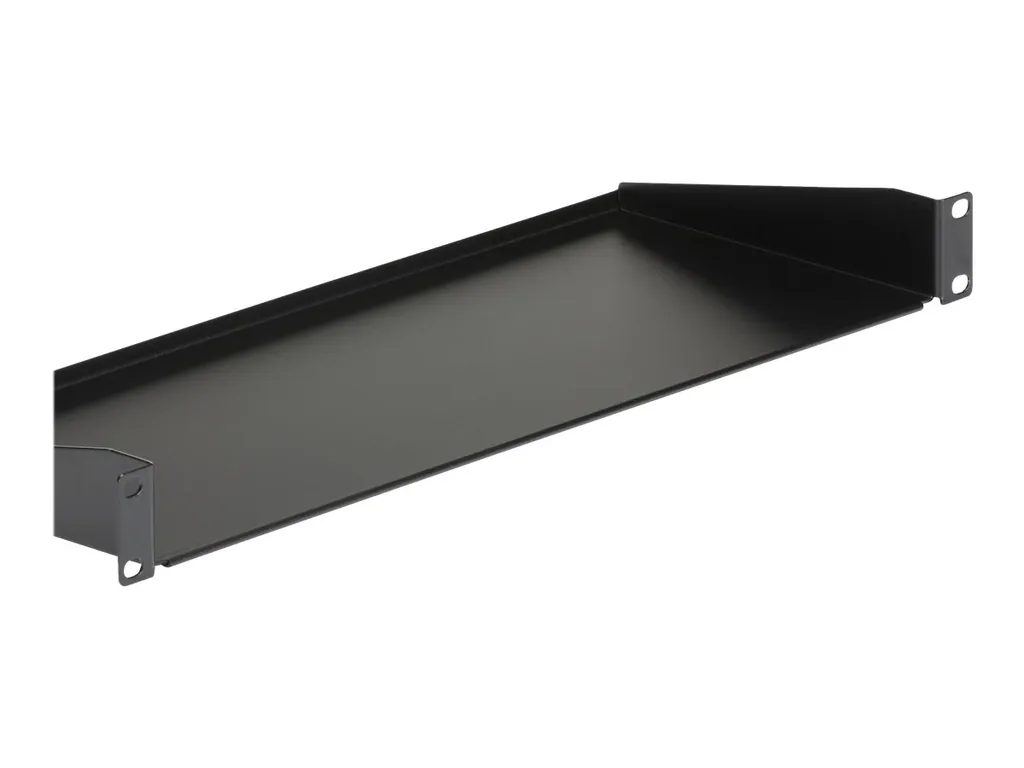 [PCS2921058] STARTECH.COM 1HE 19 Zoll Universal Fachboden für Serverschrank oder Rack aus Stahlblech in Schwarz m