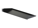 STARTECH.COM 1HE 19 Zoll Universal Fachboden für Serverschrank oder Rack aus Stahlblech in Schwarz m