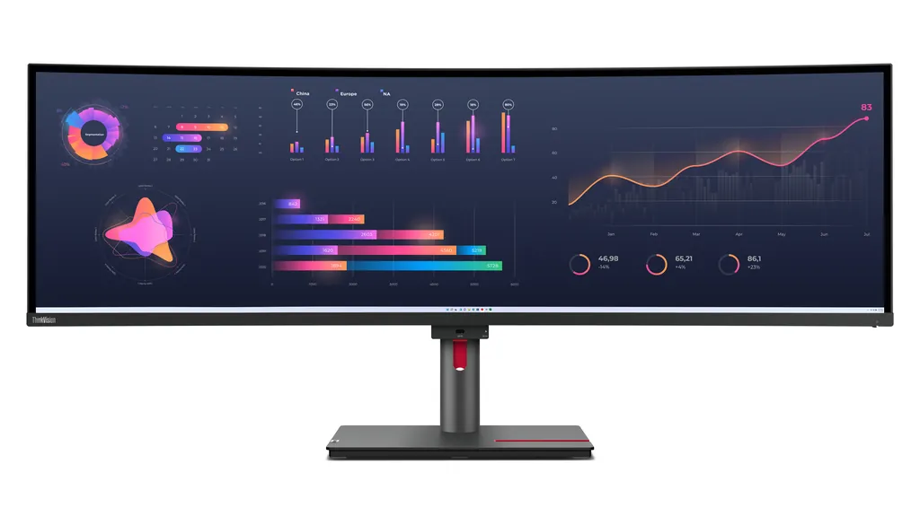 [PCS8425251] LENOVO ThinkVision P49w-30 | 49" Curved Monitor | 5K