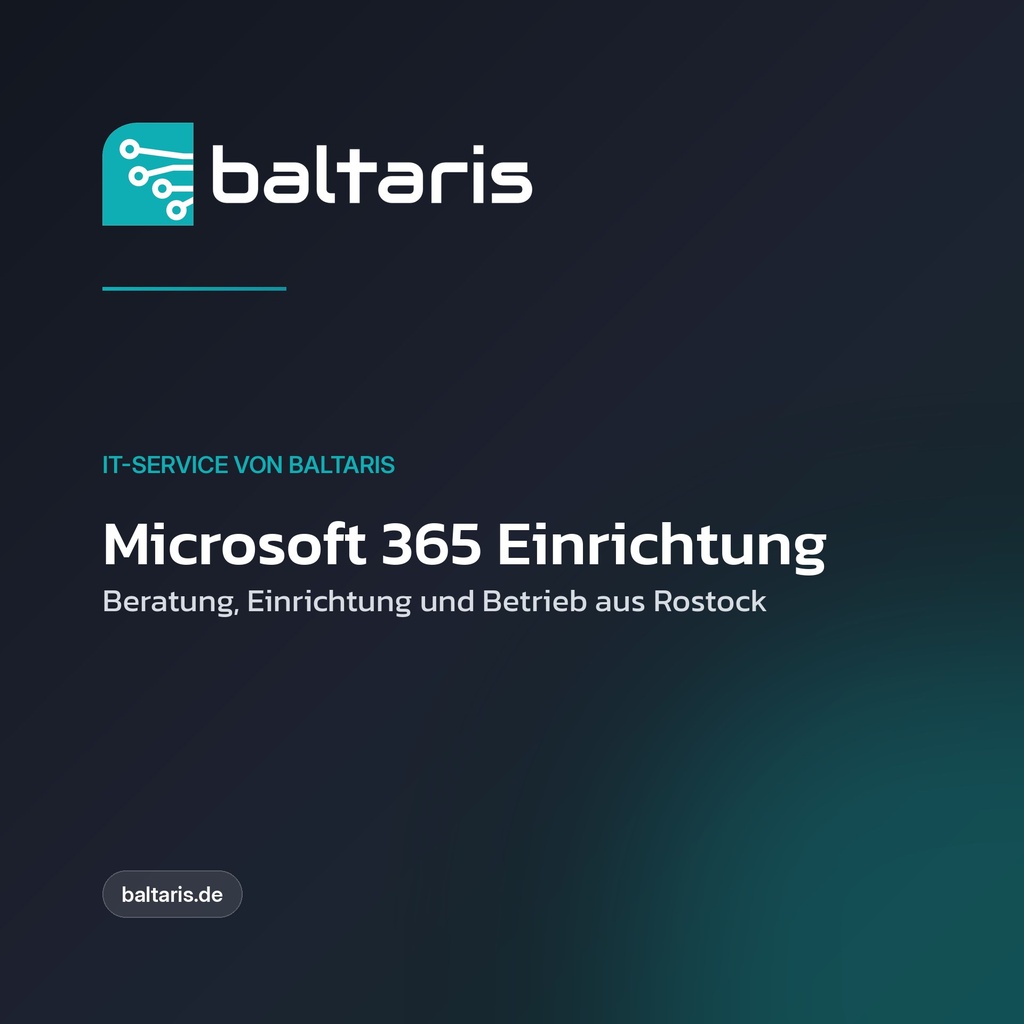Microsoft 365 Einrichtung