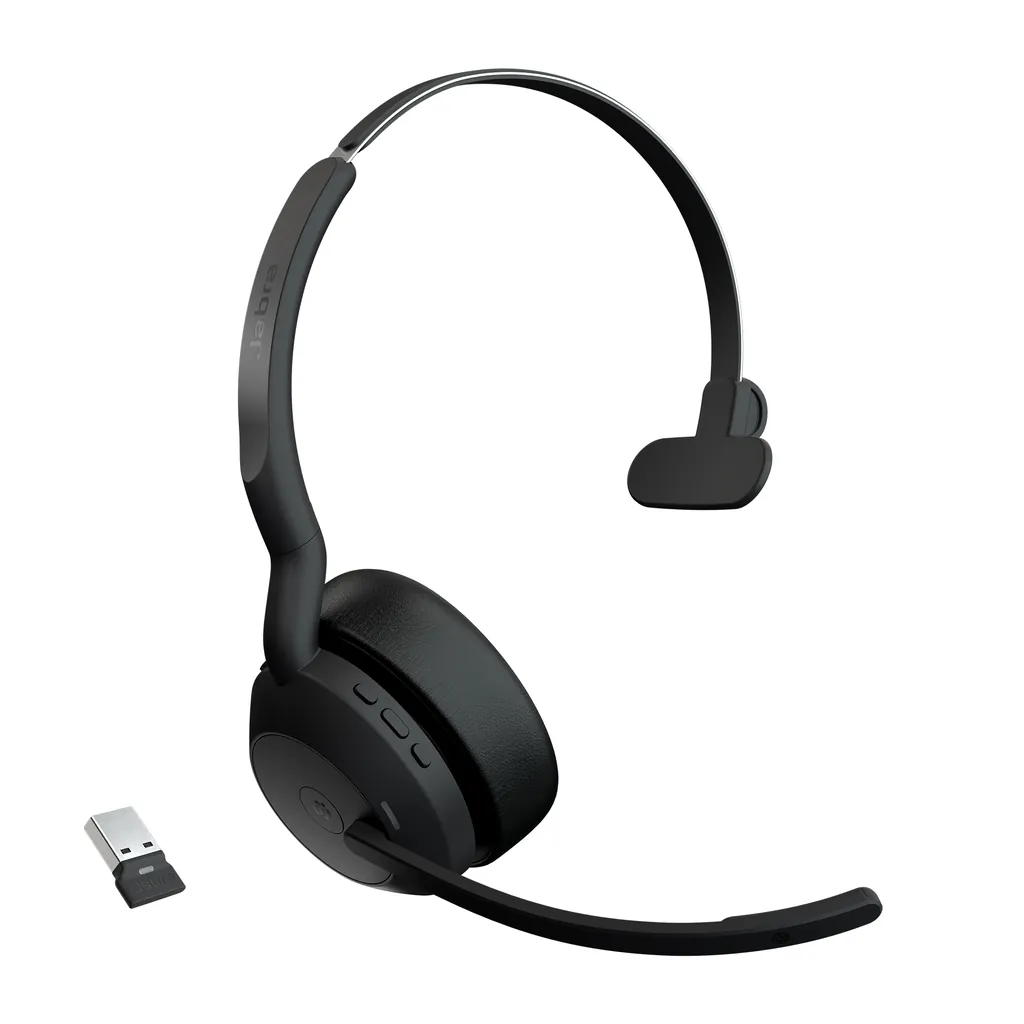 Jabra Evolve2 55 | Bluetooth Headset | 30 m