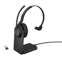 Jabra Evolve2 55 MS | Mono BT-Headset | mit Ladestation