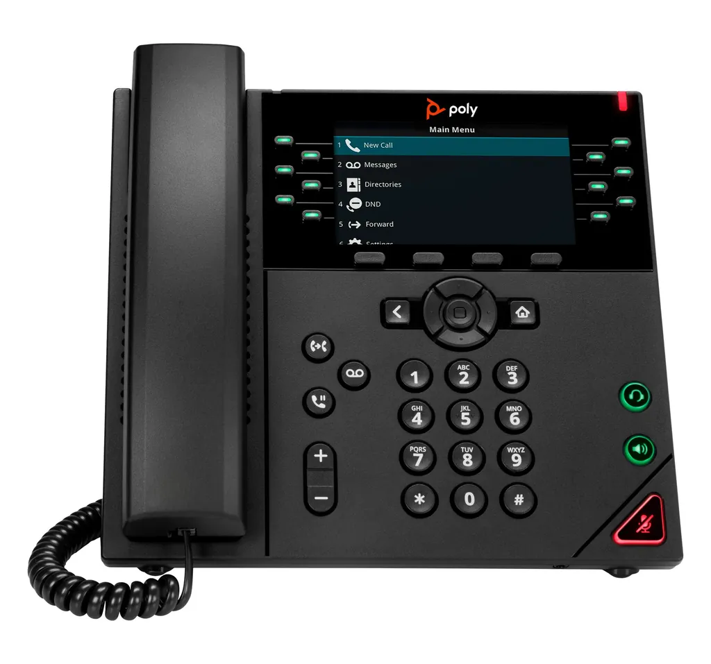 HP VVX 450 | 12-Tasten VoIP-Telefon | Zoom & SIP