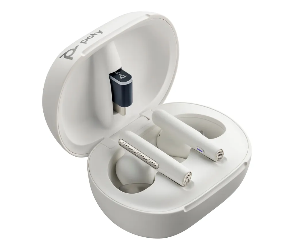 [PCS8710124] HP Poly Voyager Free 60 | Earbuds weiß | 2 Stück