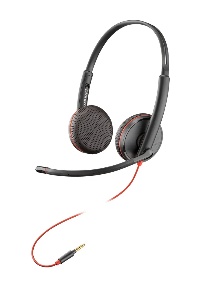 [PCS8710247] HP Poly Blackwire C3225 | On-Ear Headset | 3,5 mm