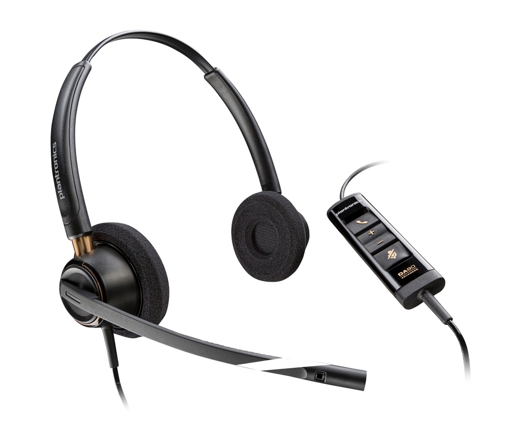 HP Poly EncorePro 525 | USB-A Headset | Stereo