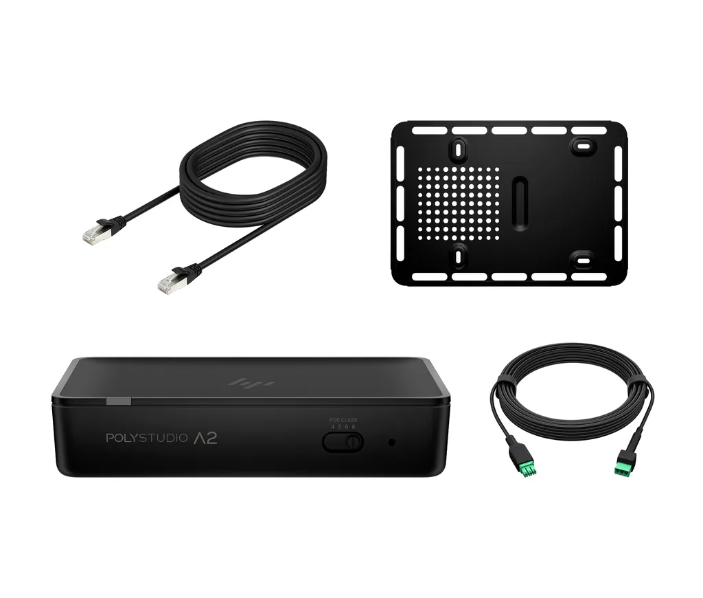 [PCS9657411] HP Poly Studio A2 | Audio Bridge | PoE++ & Mic-Kabel