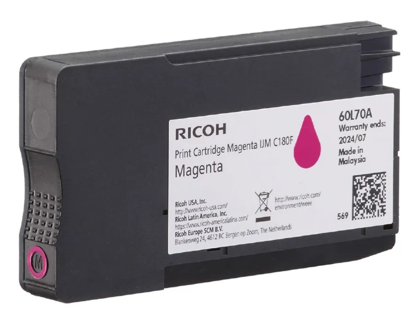 [PCS8616778] RICOH 408519 | Magenta Tintenpatrone | 1.600 Seiten