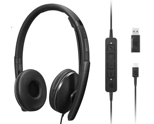 Lenovo Gen 2 Headset | USB-C | On-Ear Stereo