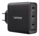 Lenovo GaN-Netzteil 100W | 3x USB-C | Schwarz EU