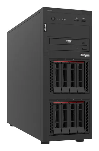 Lenovo ThinkSystem ST250 V3 | 1U Tower Server | Xeon 6353P 8-Core