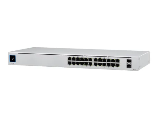 Ubiquiti USW-24-POE | 24-Port Gigabit Switch | PoE+ Touchscreen