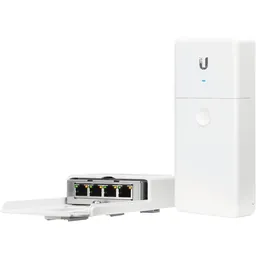 UBIQUITI NanoSwitch N-SW | 4-Port PoE Switch | Outdoor Gigabit