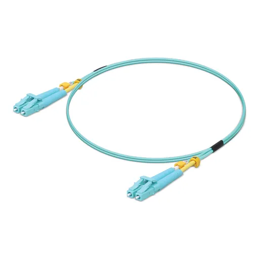 UBIQUITI UniFi OM3 Glasfaser-Patchkabel | 10 Gbps LC Duplex | 1m