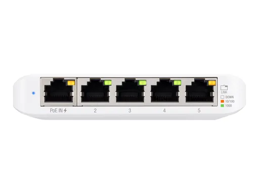 Ubiquiti UniFi Flex-Mini | 5-Port PoE+ Switch | Desktop managed