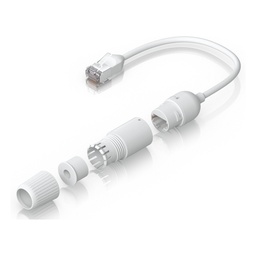 UBIQUITI Easy Cable Cat.6a | Verlängerung 15cm 2er Pack | IP67