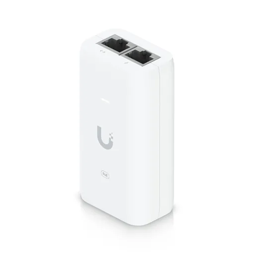 UBIQUITI U-POE Power Injector | 802.3af PoE | 15W 48V DC