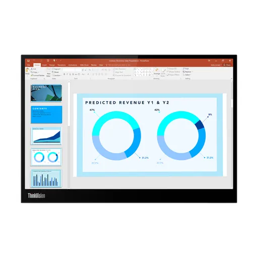 Lenovo ThinkVision M14d | 14" Monitor | 2.2K IPS