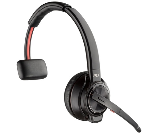 HP Poly Savi 8210 | DECT Headset | Monaural + Cradle