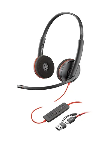 HP Poly Blackwire 3220 | USB-C Headset | Stereo