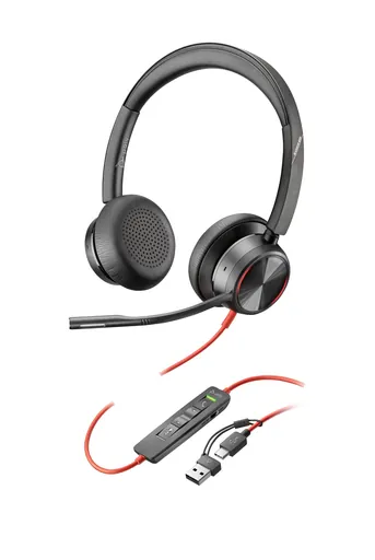 HP Poly Blackwire 8225 | USB-C Headset | Stereo