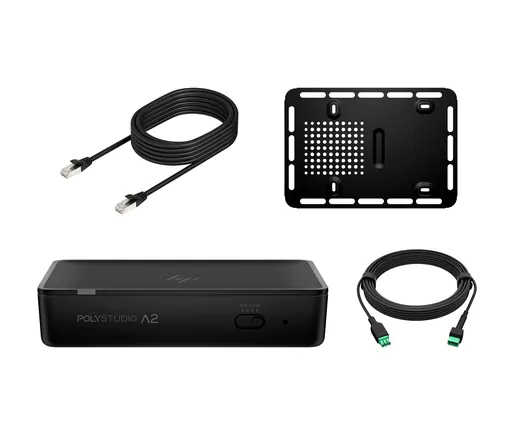 HP Poly Studio A2 | Audio Bridge | PoE++ & Mic-Kabel