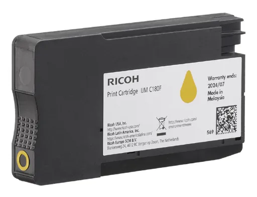 RICOH IJM C180F | Tintenpatrone Gelb | 1600 Seiten