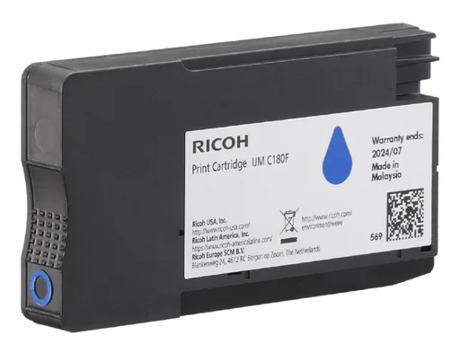 RICOH IJM C180F | Cyan Tintenpatrone | 1600 Seiten