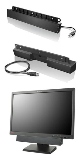 Lenovo USB Soundbar | PC-Lautsprecher | 2,5 W USB