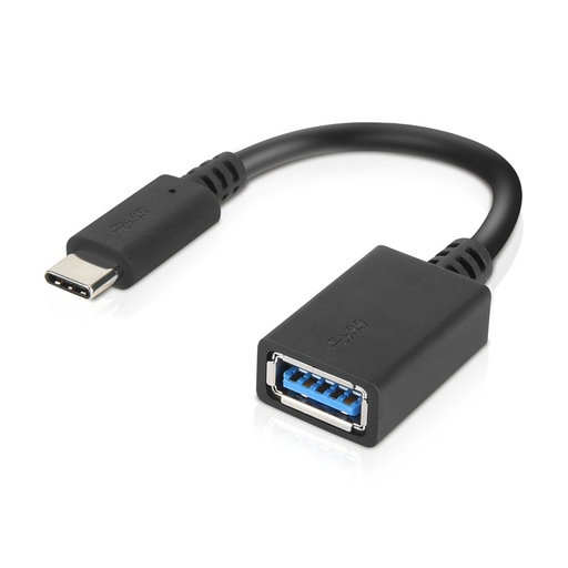 Lenovo USB-C zu USB-A Adapter | 14 cm | 4X90Q59481
